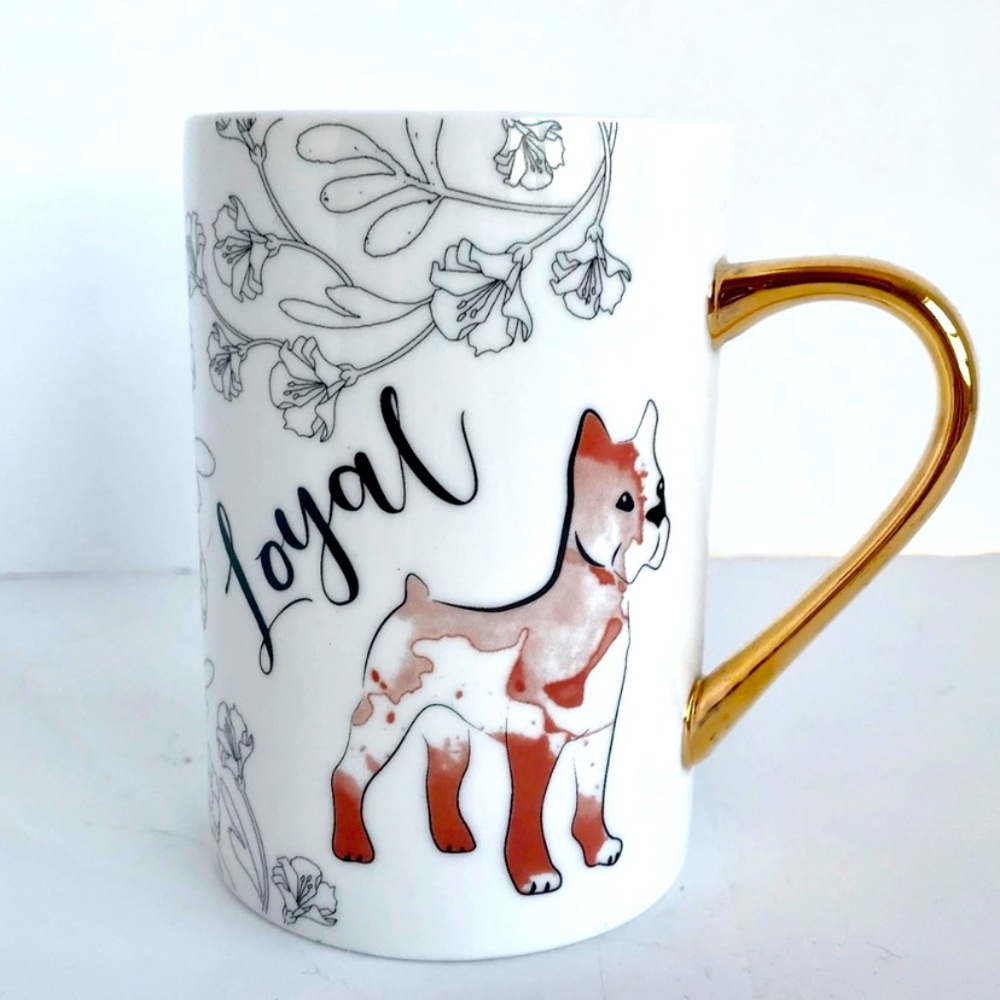 Loyal Boxer Coffee Mug Terrier
